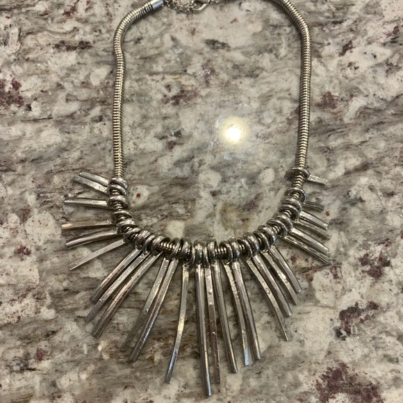 Silver Rhinestone Choker - Picture 4 of 5